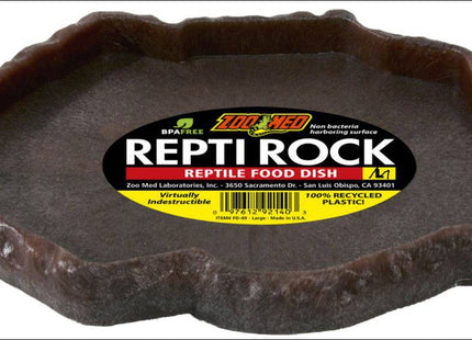 ZooMed - Repti Rock Food Dish, M - Purrfect Pets™ 