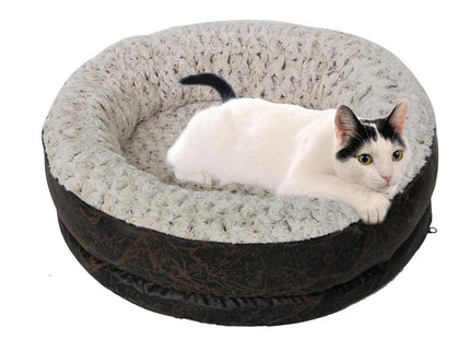 Katzen- & Hundebett Donut Tibet - Purrfect Pets™ 