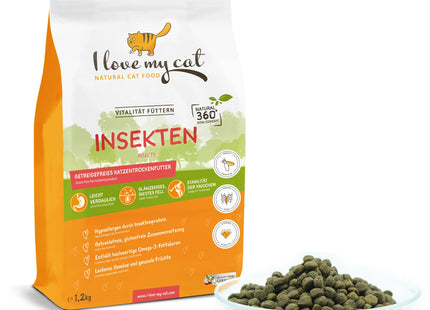 Bellfor - Katze Trockenfutter Insekten 1.2kg