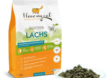 Bellfor - Katze Trockenfutter Lachs 1.2kg